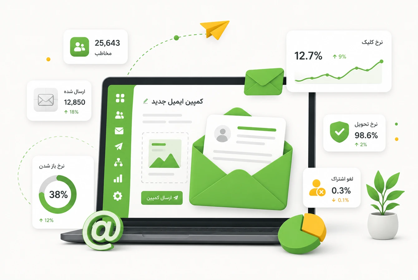 معیارهای مهم انتخاب نرم افزار ارسال ایمیل انبوه شامل قیمت، مخاطبان، اتوماسیون و نرخ تحویل