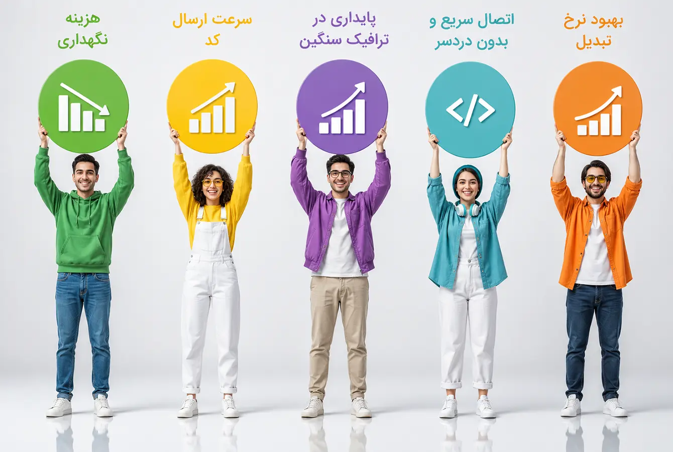 اینفوگرافیک مزایای Cloud OTP