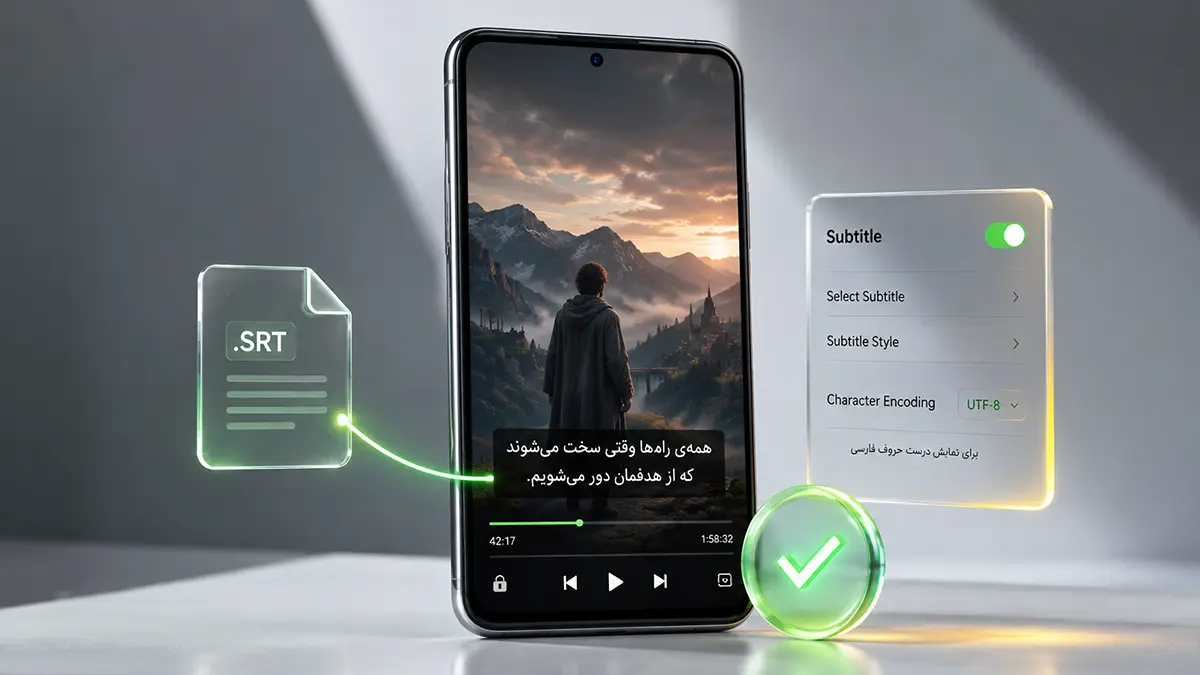اضافه کردن زیرنویس در موبایل‌های اندرویدی + MX Player