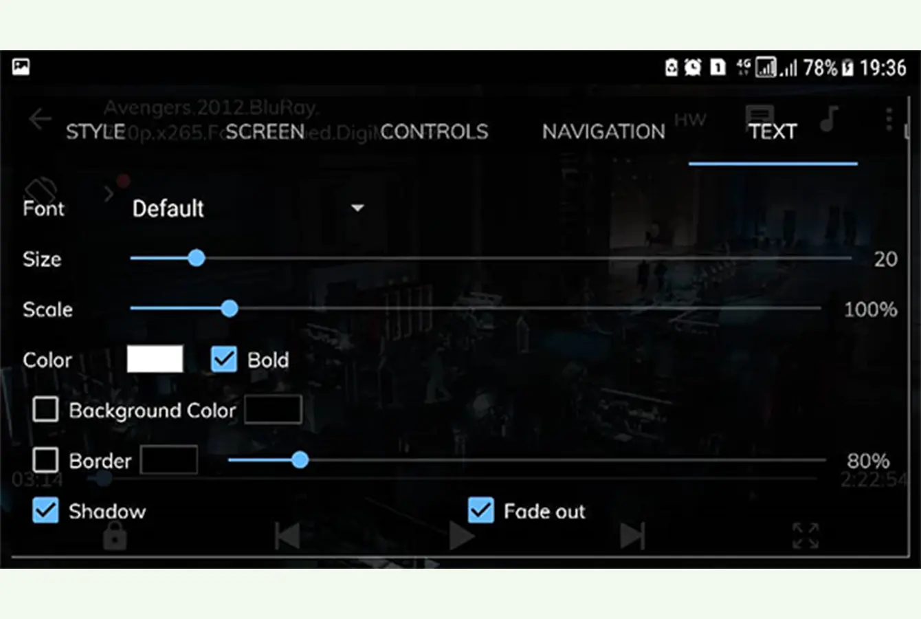 کاربرد گزینههای Settings در MX Player