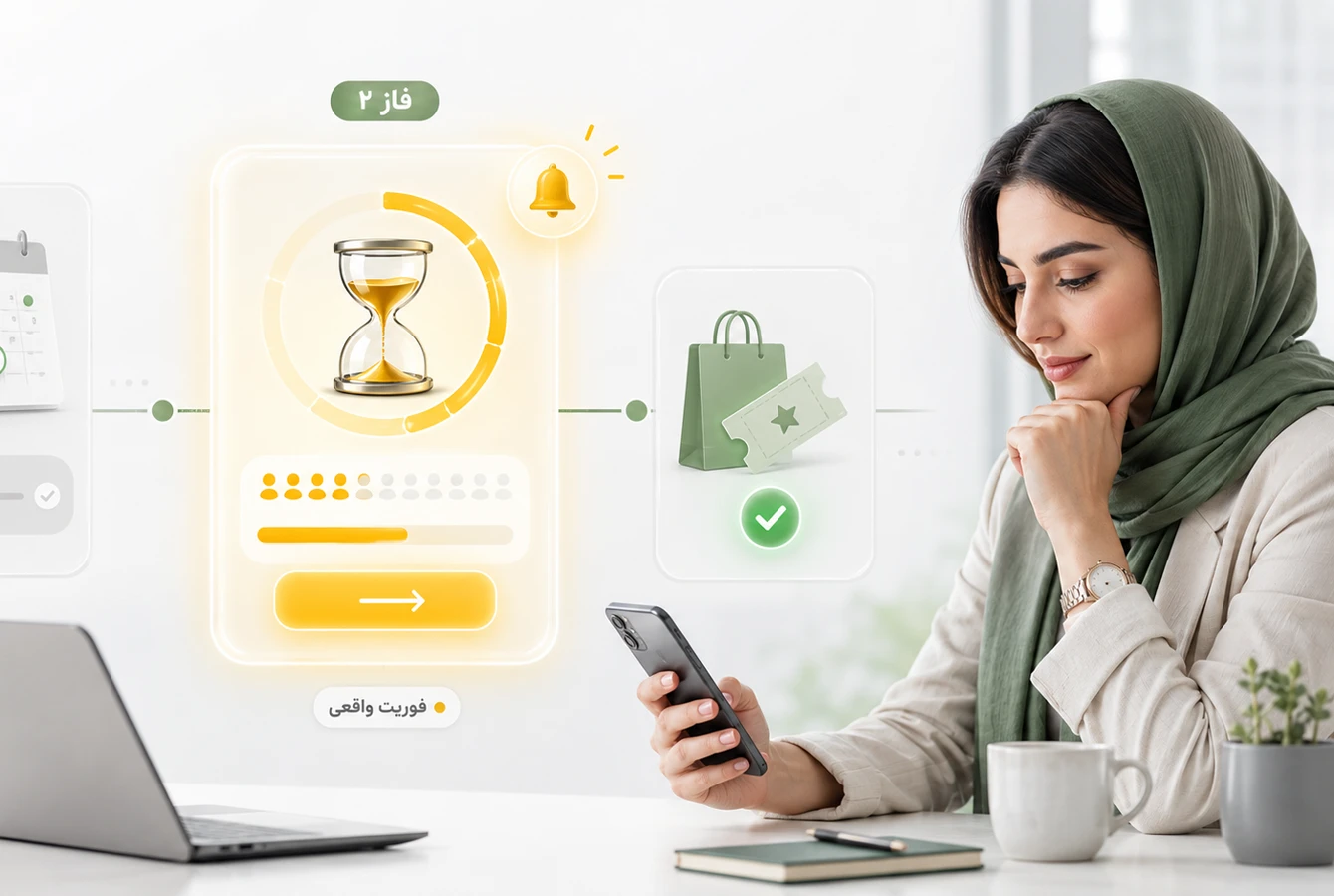 فاز دوم از اجرای کمپین بازاریابی تولد با خانم متخصص مارکتینگ در حال مشاهده نتایج